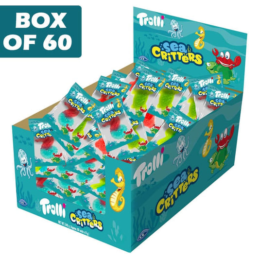 Trolli Individual Trolli Sea Critters 9g (60 Pieces) BF6013127 Trolli Sea Critters 9g (60 Pieces)