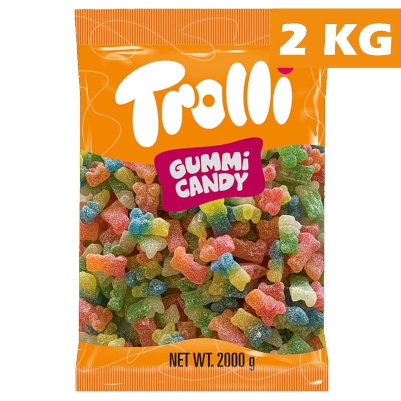 Trolli Individual Trolli Sour Bears 2kg BF602531 Trolli Sour Bears 2kg