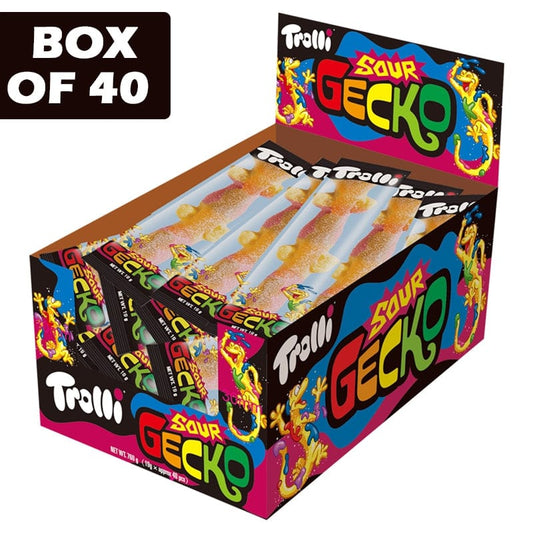 Trolli Individual Trolli Sour Gecko 19g (40 Pieces) BF602536 Trolli Sour Gecko 19g (40 Pieces)
