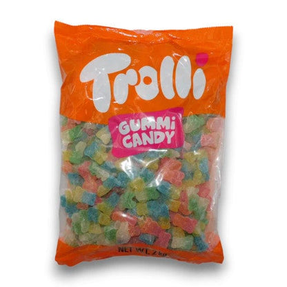 Trolli Individual Trolli Super Sour Bears 2kg Bulk Bag (Approx 400pcs) 4003084883916 TPFS2399 Trolli Super Sour Bears 2kg Bulk Bag (Approx 400pcs)