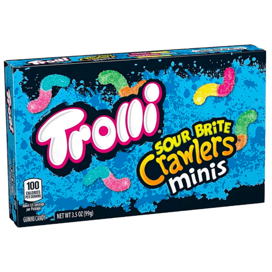Trolli Trolli Sour Brite Crawlers minis 99g Trolli Sour Brite Crawlers minis 99g