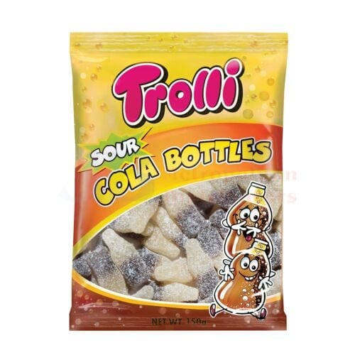 Trolli Trolli Sour Cola Bottles 150g Trolli Sour Cola Bottles 150g