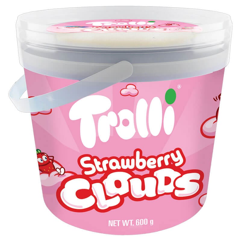 Trolli Trolli Strawberry Clouds 600g Trolli Strawberry Clouds 600g
