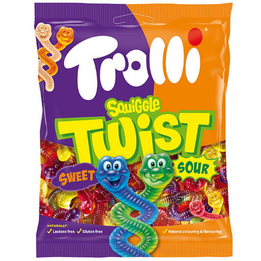 Trolli Squiggle Twist Peg Bag 140g