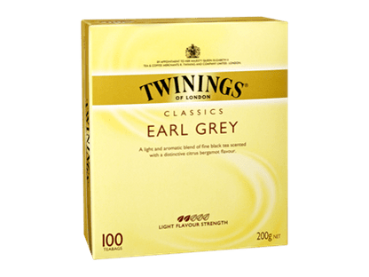 TWININGS Twinings Tea Bags Earl Grey 100 pack Twinings Tea Bags Earl Grey 100 pack