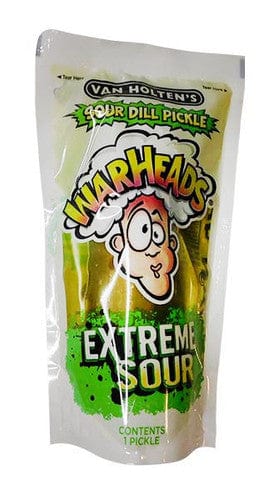 Van Holtens Individual Van Holtens Pickle-in-a-Pouch - Warheads Pickle 38200000315 TPFS13059 Van Holtens Pickle-in-a-Pouch - Warheads Pickle
