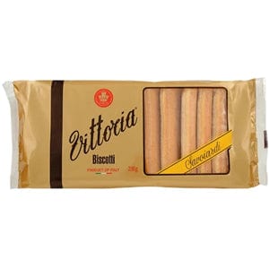 VITTORIA COFFEE Individual Vittoria Coffee Biscuits Savoiardi (Sponge Fingers) 12 x 200g BD14224 Vittoria Coffee Biscuits Savoiardi (Sponge Fingers) 12 x 200g