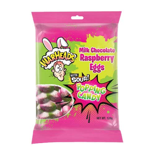 Warhead Warhead Choc Eggs 120g Warhead Choc Eggs 120g