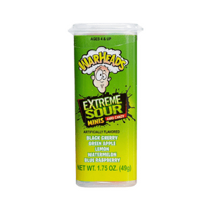 Warhead Warhead Extreme Sour Minis 49g Warhead Extreme Sour Minis 49g