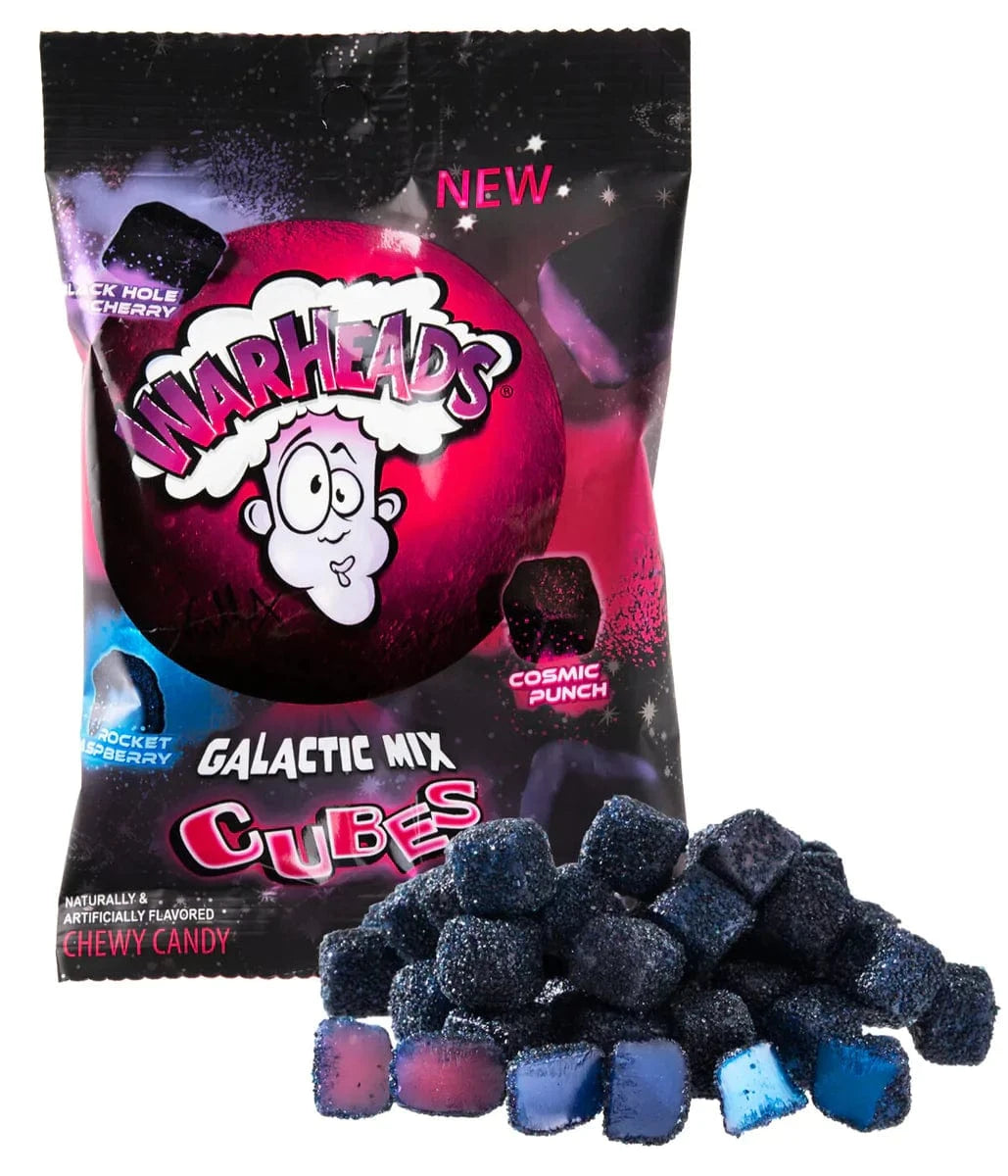 Warhead Warhead Galactic Mix Cubes 3.5oz Warhead Galactic Mix Cubes 3.5oz
