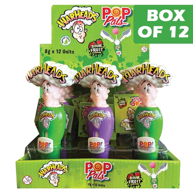 WARHEAD Warhead Pop Pals 8g Warhead Pop Pals 8g