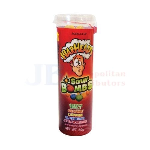 Warhead Warhead Sour Bombs 50g Warhead Sour Bombs 50g