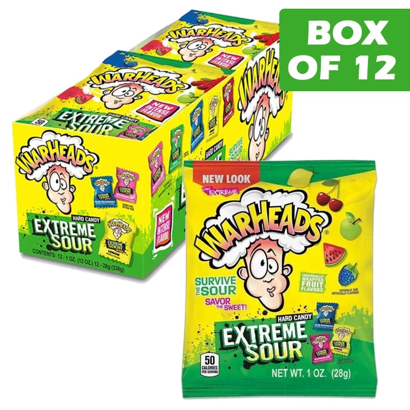 WARHEAD Warhead Sour Candy 28g Warhead Sour Candy 28g