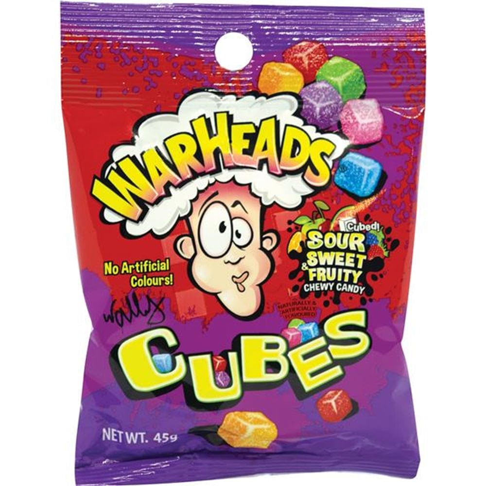Warhead Warhead Sour Cubes 45g Warhead Sour Cubes 45g