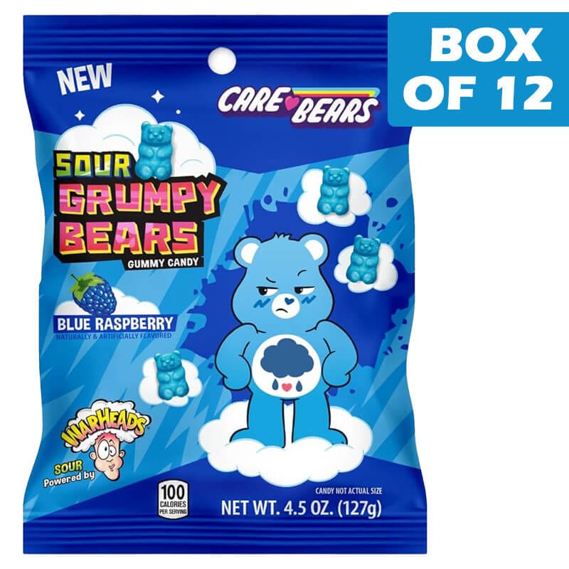 Warhead Warhead Sour Grumpy Bears 127g Warhead Sour Grumpy Bears 127g