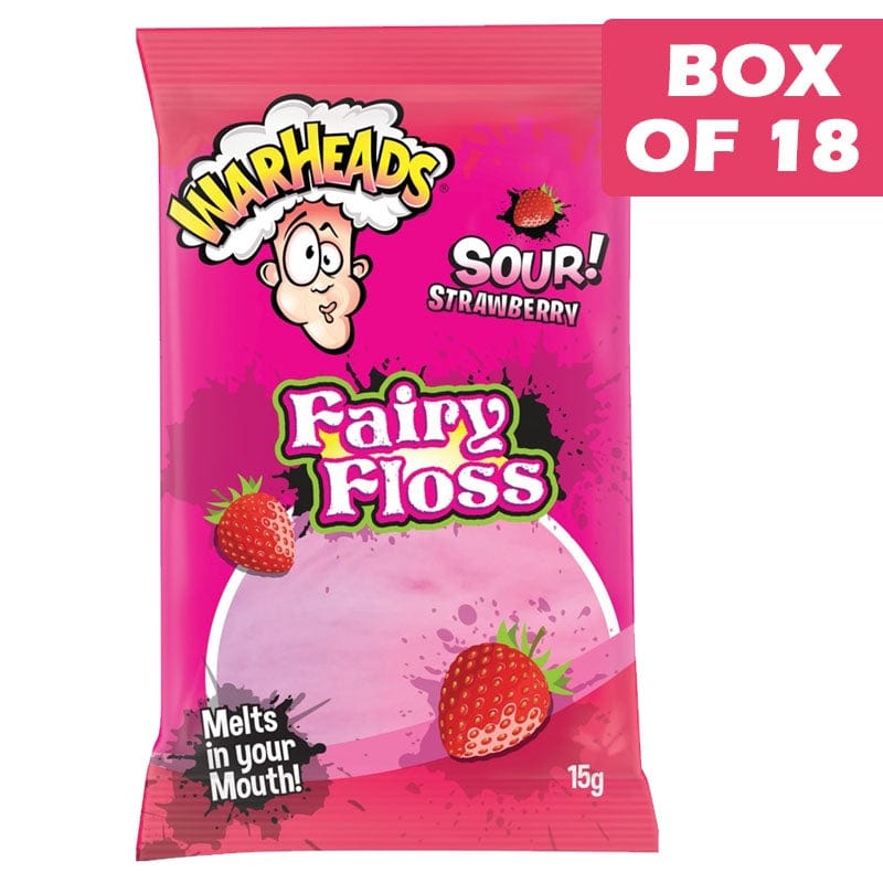 WARHEAD Warhead Straw Fairy Floss 15g Warhead Straw Fairy Floss 15g