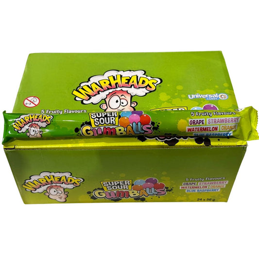 Warhead Warhead Super Sour Gumballs 56g Warhead Super Sour Gumballs 56g