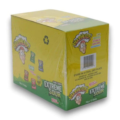 Warheads Individual Warheads Extreme Sour Candy Hang Sell Bags (12 x 56g) 32134215456 TPFS3806 Warheads Extreme Sour Candy Hang Sell Bags (12 x 56g)
