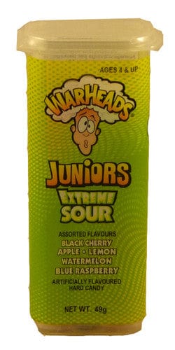 Warheads Individual Warheads Extreme Sour Juniors (12 x 40g Display Unit) 32134227145 TPFS2471 Warheads Extreme Sour Juniors (12 x 40g Display Unit)