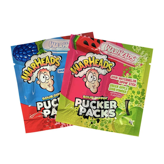 Warheads Individual Warheads Pucker Packs 15g (36 Pack) TFWPP15 Warheads Pucker Packs 15g (36 Pack)