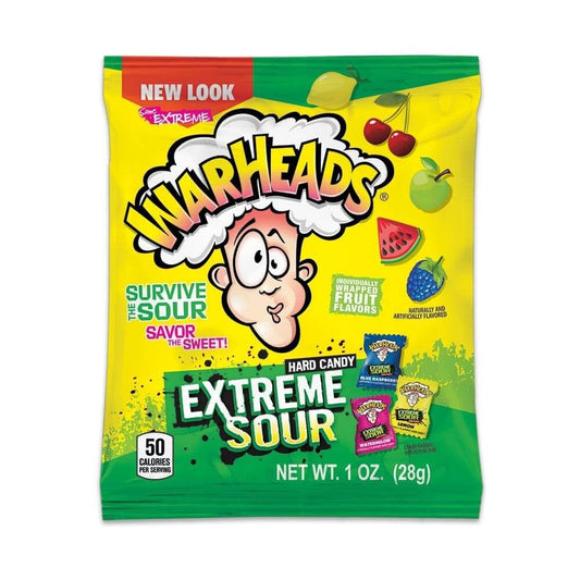 Warheads Warheads Extreme Sour Candy 28g Warheads Extreme Sour Candy 28g