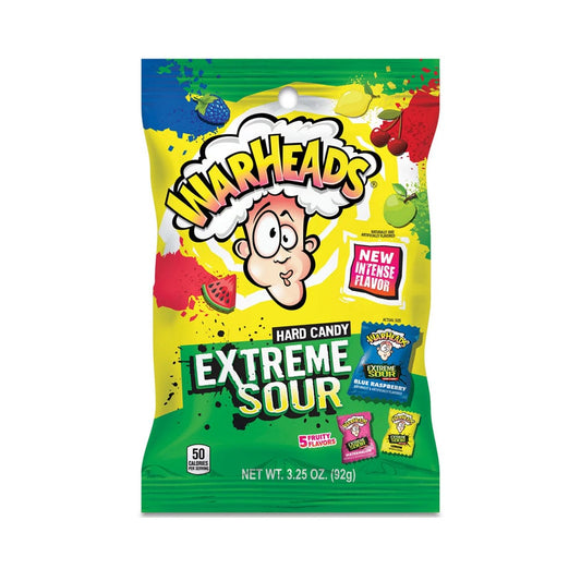 Warheads Warheads Extreme Sour Hard Candy Minis 49g Warheads Extreme Sour Hard Candy Minis 49g