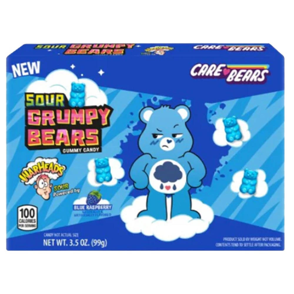 Warheads Warheads Sour Grumpy Bear Theatre Box 99g Warheads Sour Grumpy Bear Theatre Box 99g