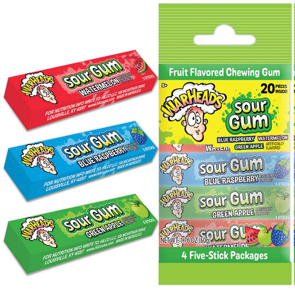 Warheads Warheads Sour Gum Warheads Sour Gum
