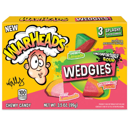 Warheads Warheads Theatre Box Wedgies 99g Warheads Theatre Box Wedgies 99g