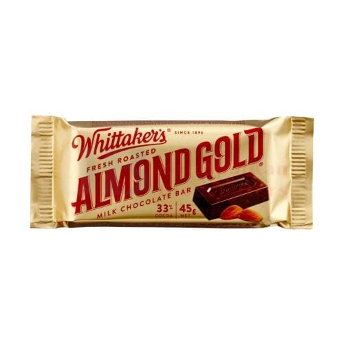 Whittakers Whittakers Almond Slab 45g Whittakers Almond Slab 45g