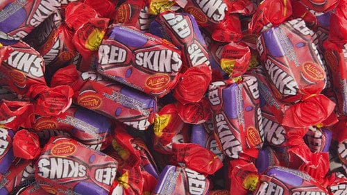 Wizard Individual Allens Red Skins Mini Chews (1kg bag) 9340761006592 TPFS4706 Allens Red Skins Mini Chews (1kg bag)