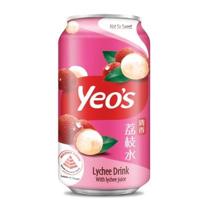 Yeo Individual Yeo Drink Lychee Cans 24 X 300ml 9556156003439 BD214831 Yeo Drink Lychee Cans 24 X 300ml