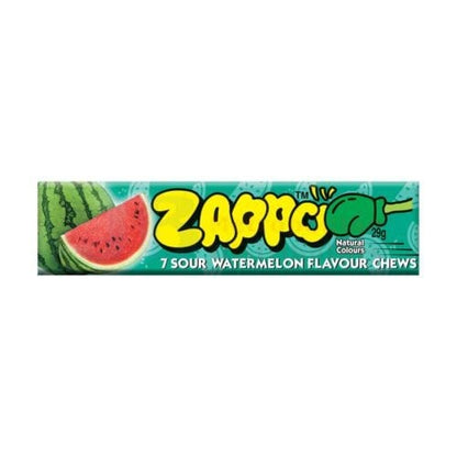 Zappo Individual Zappo Watermelon 29g (30 Pack) 9327776011872 JBMZW29 Zappo Watermelon 29g (30 Pack)
